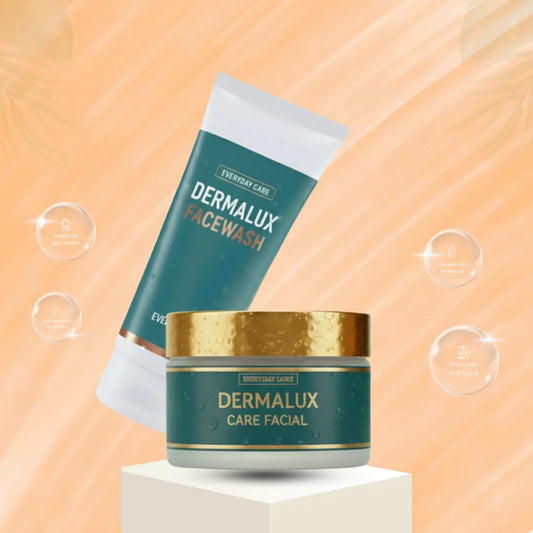 Dermalux Facewash & Facial Cream Set
