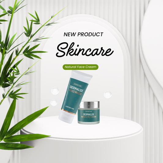 DERMALUX FACE WASH WITH HAND & FEET CREAM